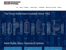 Tablet Screenshot of kinginstrumentco.com